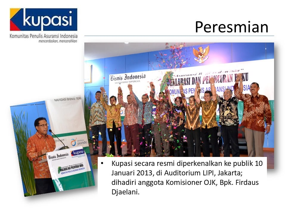 Peresmian KUPASI di Auditorium LIPI Jakarta